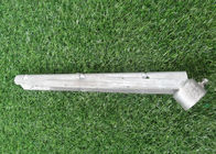 Braccio d'acciaio del filo spinato del recinto galvanizzato 3 fili, armi del filo spinato del recinto del collegamento a catena