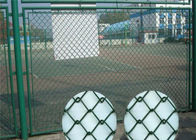 PVC Diamond Mesh Fencing di sport di messa a terra di pallacanestro di 50x50mm