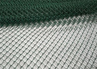 Cima del recinto della maglia del collegamento a catena di sicurezza con la maglia proteggente del cavo del rasoio