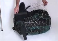 Protezione ad alta resistenza 2mm Mesh Rope Bag 7x7 7x19 dei bagagli