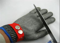 Guanto resistente XS-3XL del macellaio della maglia metallica di pugnalata della prova del taglio di sicurezza dell'acciaio inossidabile
