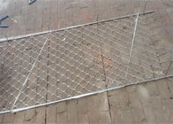 La facciata di costruzione scherma la maglia del cavo metallico di acciaio inossidabile 25x25 di 3.2mm