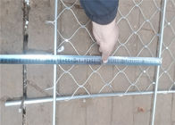 Cavo metallico pieno Mesh For Staircase di acciaio inossidabile del cavo della balaustra del tessuto di saia