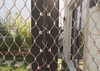 Cavo metallico tessuto Mesh For Zoo Animal Fence di acciaio inossidabile di 3mm