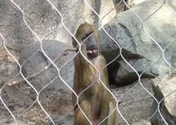Rete flessibile di recinzione netta del cavo di Mesh Monkey Enclosure Ss Zoo del piccolo dell'uccello cavo metallico del metallo