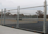 recinto di filo metallico di Fabric Galvanized Steel del recinto del collegamento a catena dell'azienda agricola di 3mm 60*60mm
