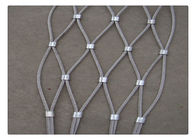 Reticolato della maglia del cavo metallico del puntale dell'acciaio inossidabile per la recinzione animale