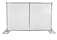 6' x 8' recinto temporaneo della maglia del collegamento a catena di dimensione smontabile per costruzione
