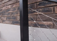 Cavo metallico flessibile SS304 Mesh For Stair Railing del puntale decorativo