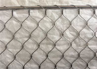 Lo stile inanellato X-tende la rottura del reticolato della maglia del cavo metallico dell'acciaio inossidabile resistente