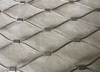 maglia flessibile Handwoven del cavo metallico della struttura solida non tossica di 2.0mm