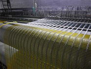 Maglia metallica decorativa tessuta Rod, rivestimento decorativo di costruzione della rete metallica