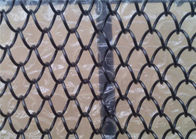 metallo flessibile Mesh Curtain For Room Divider di 1x8mm