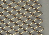 Pannelli decorativi del recinto della maglia metallica di Architectual, rete metallica tessuta dell'acciaio inossidabile