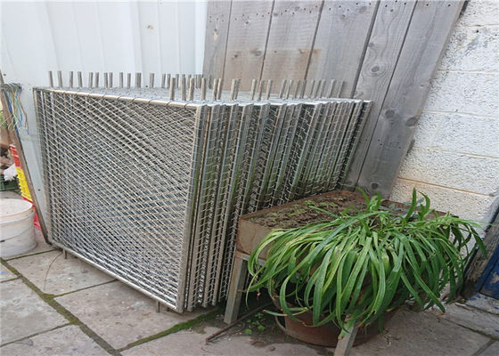 cavo metallico Mesh Fence For Animal Enclosure di acciaio inossidabile di 7x7 7x19 1.5mm