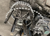 Concertina del cavo del rasoio del diametro 500mm della bobina di Hdg per il collegamento a catena Diamond Mesh Fence