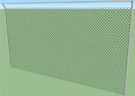 9 calibro X 2&quot; recinto Fabric Galvanized Material del collegamento a catena per i campi da tennis