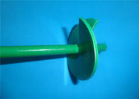 Legame rivestito del cane della polvere di colore verde verso l'esterno il palo 12mm Rod Diameter