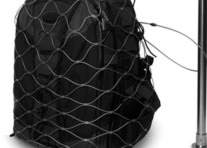 cavo metallico Mesh Drop Safe Preventing Net di acciaio inossidabile 304 di 5mm per l'anti borsa di furto
