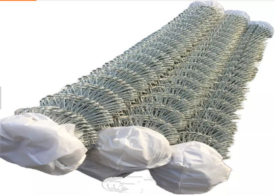 Recinzione di Galvanised Chain Link del recinto del collegamento a catena di anticorrosivo 6FT 7FT 8FT