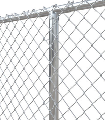 l'alto PVC galvanizzato di 2.4m ha ricoperto il collegamento a catena Mesh Fence Sun Resistance