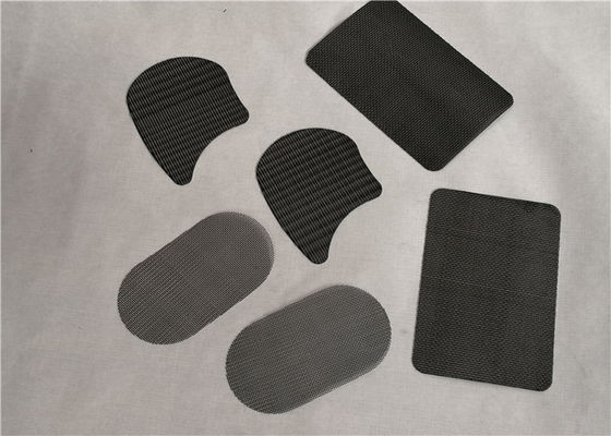Tipo del tessuto del setaccio della maglia dell'acciaio inossidabile da 60 micron per il macchinario di plastica dell'espulsore